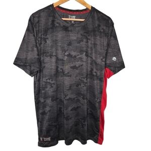 TAPOUT Mens WWE Performance Short Sleeve Shirt Size XL